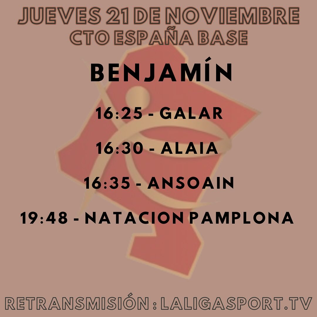 ¡Hoy comienzan unos días llenos de gimnasia!